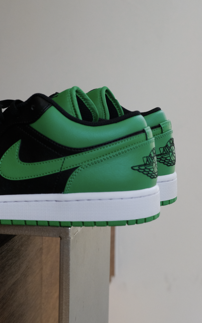 Air Jordan 1 Low Lucky Green 低筒黑綠553558-065