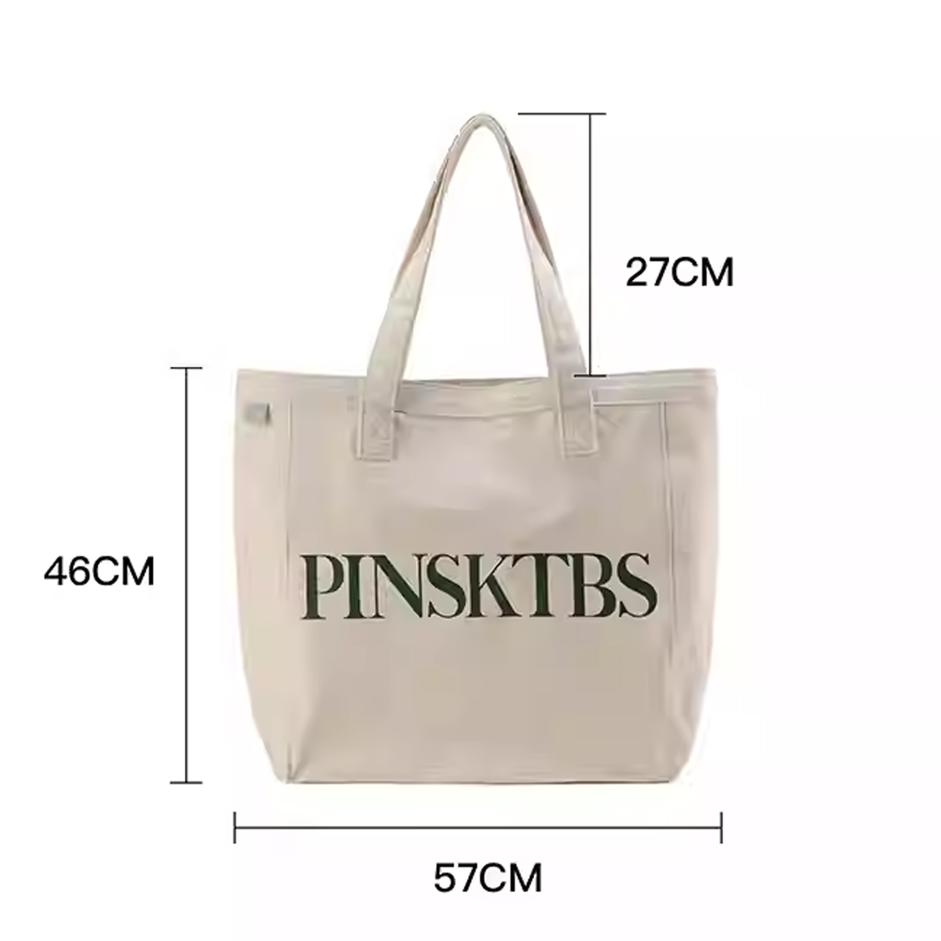 PIN SKTBS 字母印花托特包