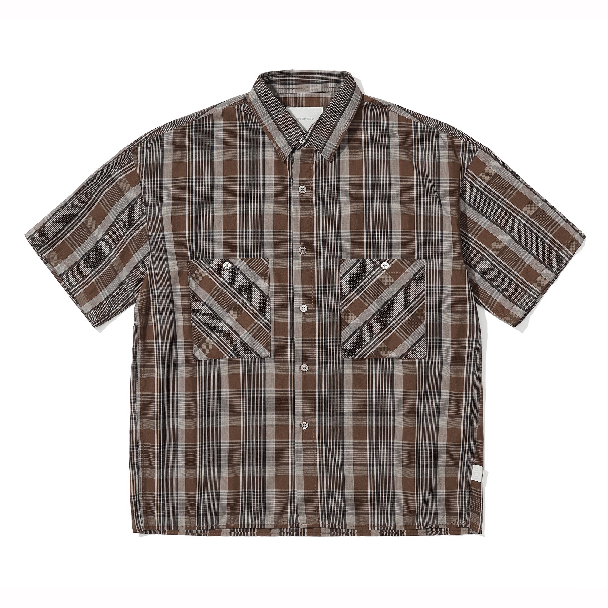 PIN SKTBS 千島格短襯