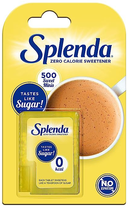 激激激抵！500粒！KAY: 最好味嘅天然名牌代糖: SPLENDA **500粒** (勁方便盒裝)