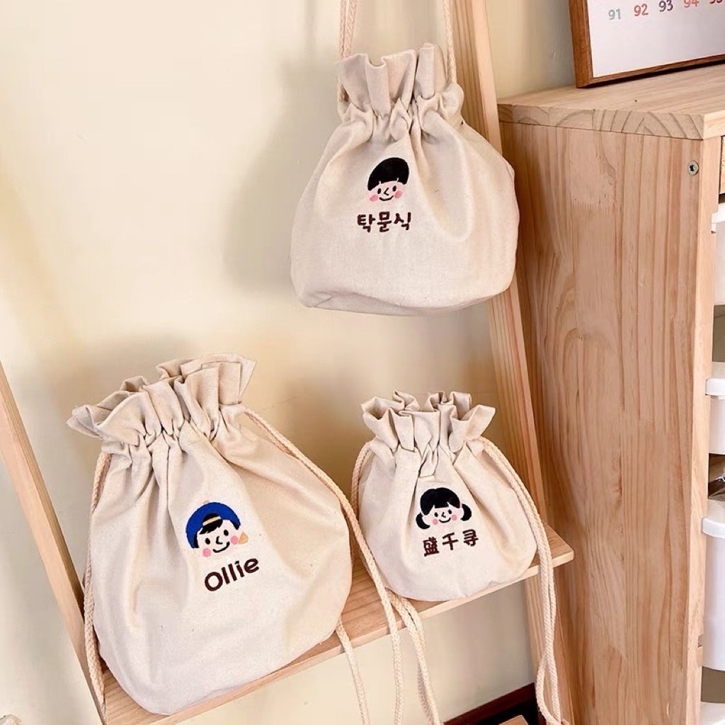 客製化素面帆布袋束口袋