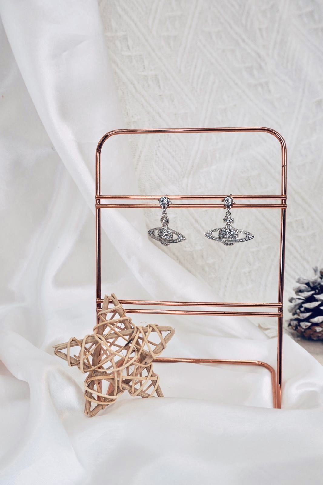 Vivienne Westwood Mini Bas Relief Drop Earrings