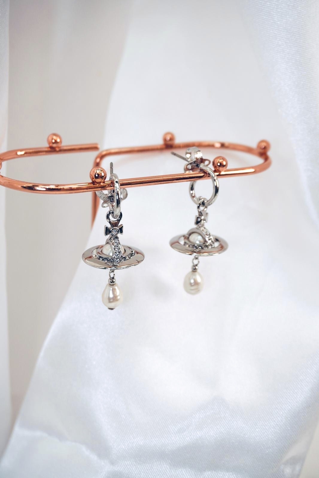 Vivienne Westwood Aleksa Hoop Earrings