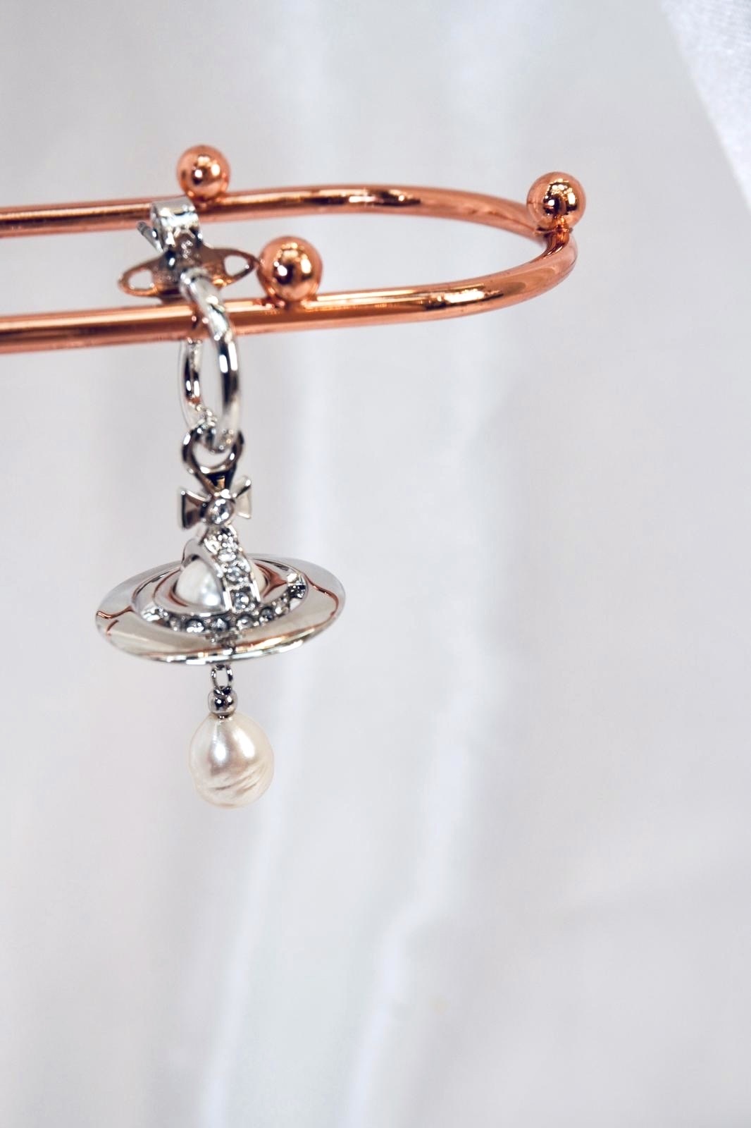 Vivienne Westwood Aleksa Hoop Earrings