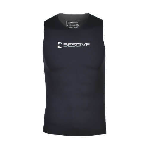 ▲現貨-Bestdive 男款 2mm 超彈無領背心-外布+內OPEN CELL 2026