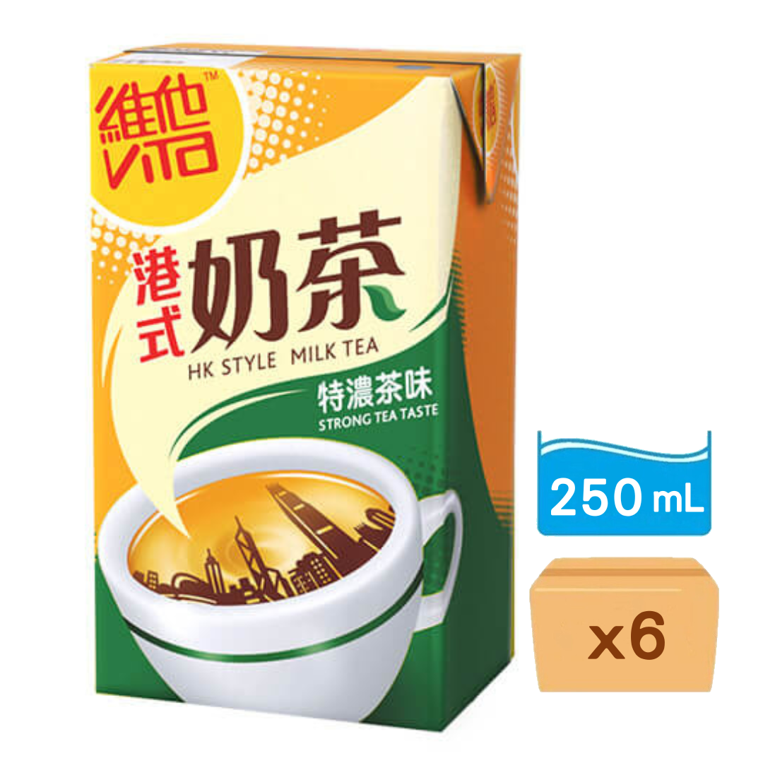 維他-港式奶茶-特濃茶味 250ml x 6包