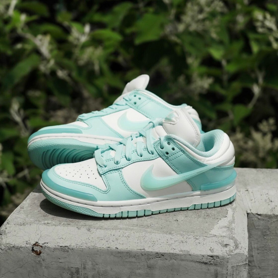 <快速出貨>Nike Dunk Low Twist Jade Ice 薄荷綠 果凍 飛勾 小Ambush 女鞋