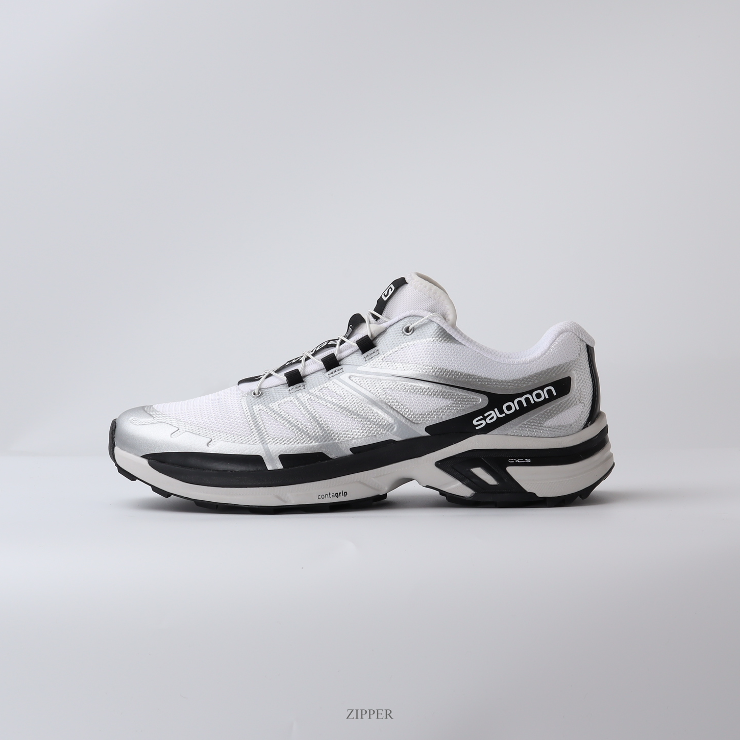 Salomon XT-WINGS 2 WHITE/SILVMETAL/BLACK 銀黑L47135600