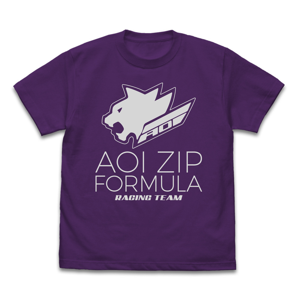 Cospa 1020 アオイZIPフォーミュラ Tシャツ [新世紀GPXサイバーフォーミュラ] PURPLE
