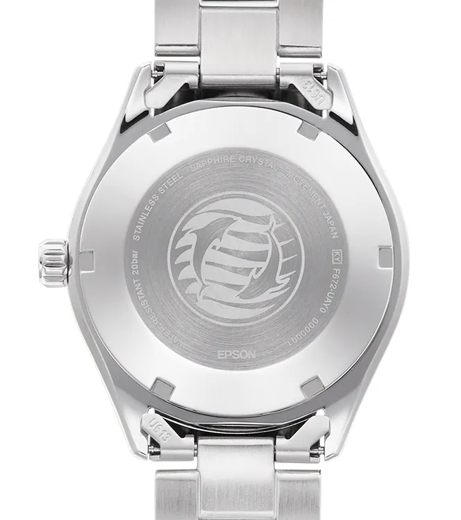 萬年鐘錶 - 東方錶  ORIENT  白色面盤機械水鬼潛水錶 RA-AC0Q03S  錶徑: 39.9mm