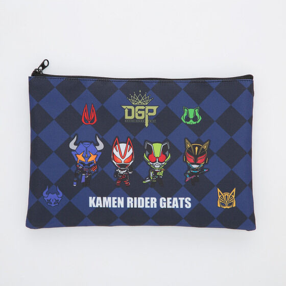 Pbandai 預訂2024/2月 仮面ライダーギーツ　デフォルメ ミニポーチ 拉鍊袋