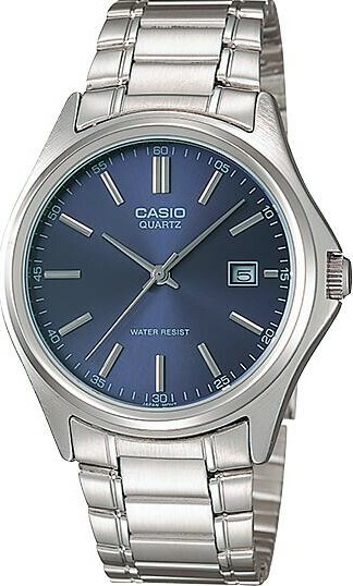 萬年鐘錶 - CASIO  藍面經典不鏽鋼男錶 / 女錶 MTP-1183A-2A   錶徑38.5MM