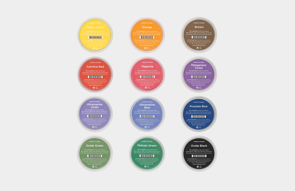 CW Pigment Powder Set - 12 Color（不含白色）
