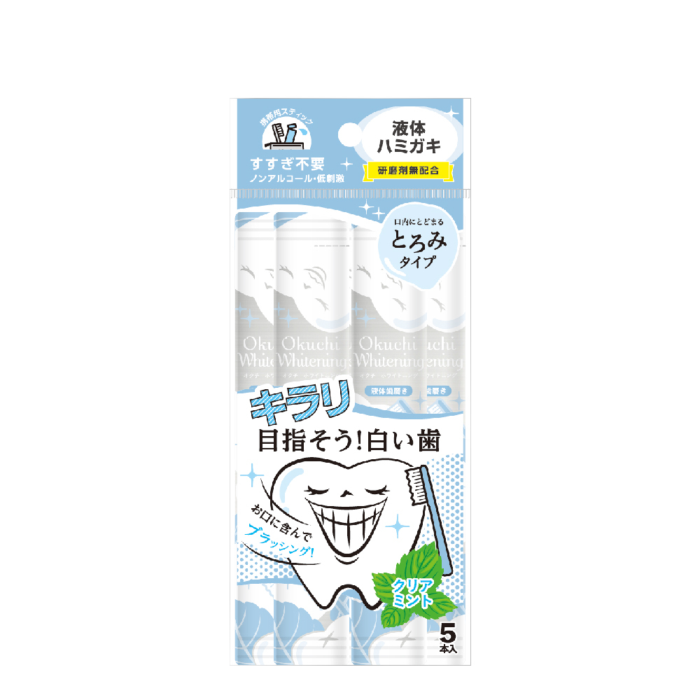 Okuchi液體牙膏-清新薄荷/5包