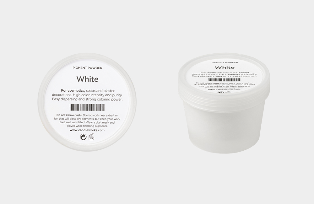 白色 - CW 顏料粉 50g