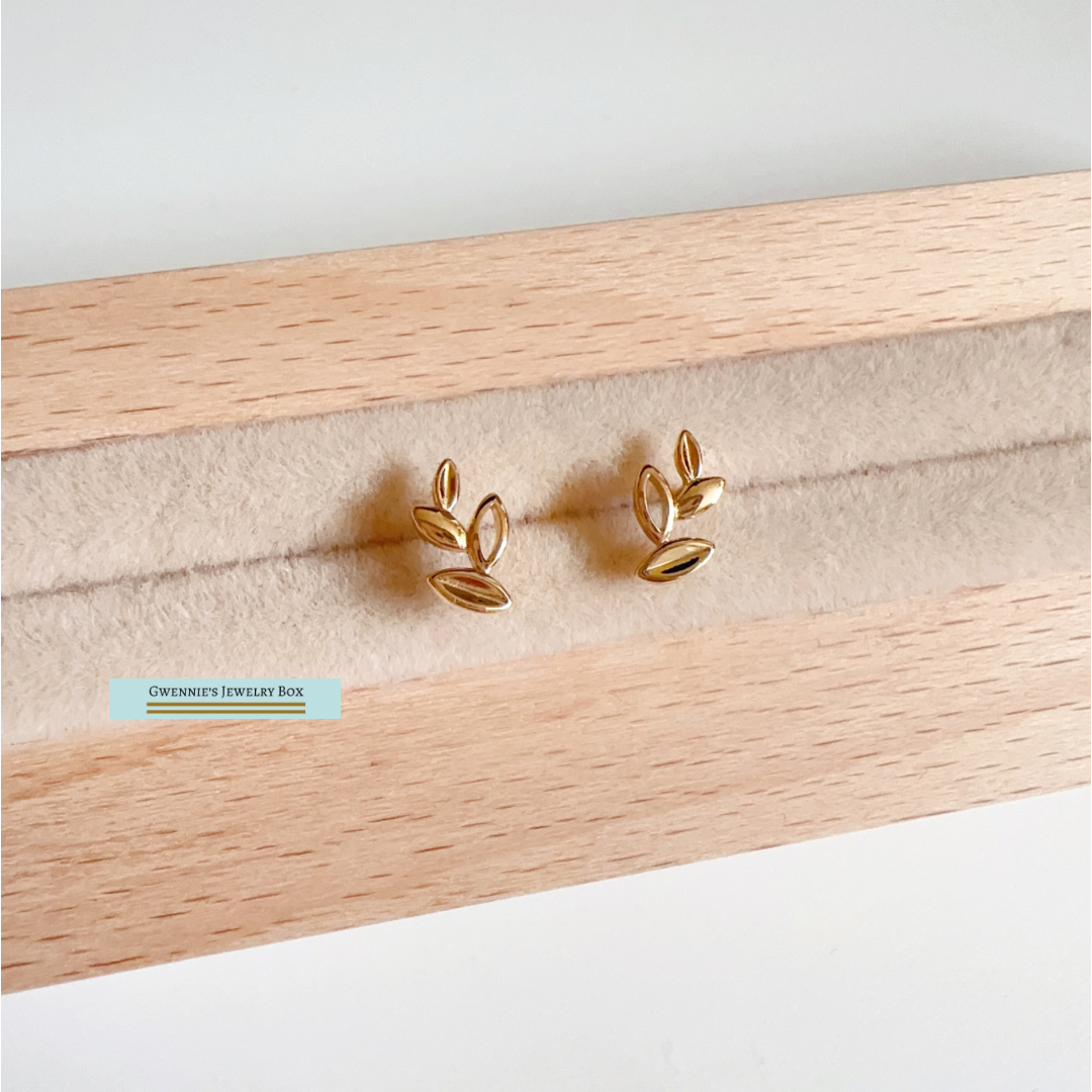 青青葉子 - 18k金耳環