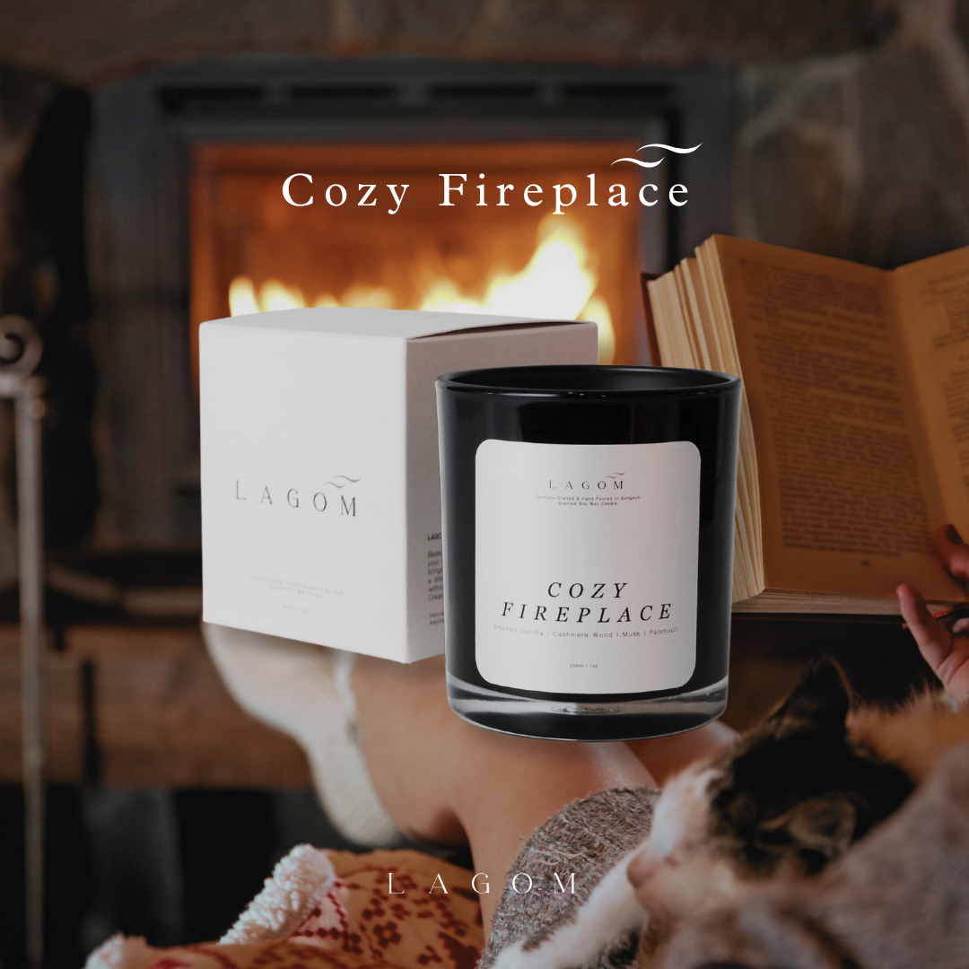溫存壁爐旁-香氛蠟燭【200ml】