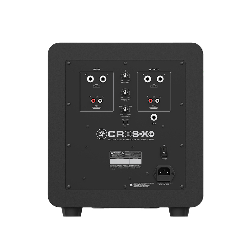 Mackie CR8S-XBT 8吋藍牙低音監聽喇叭