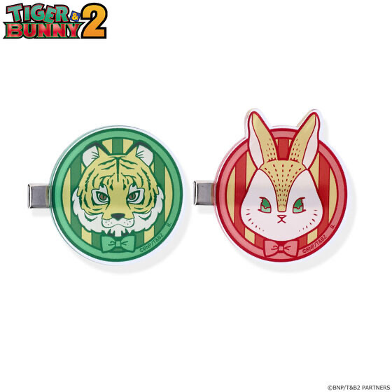 Pbandai 預訂2023/10月 TIGER ＆ BUNNY 2 身支度のお供アイテム　前髪クリップ 髮夾