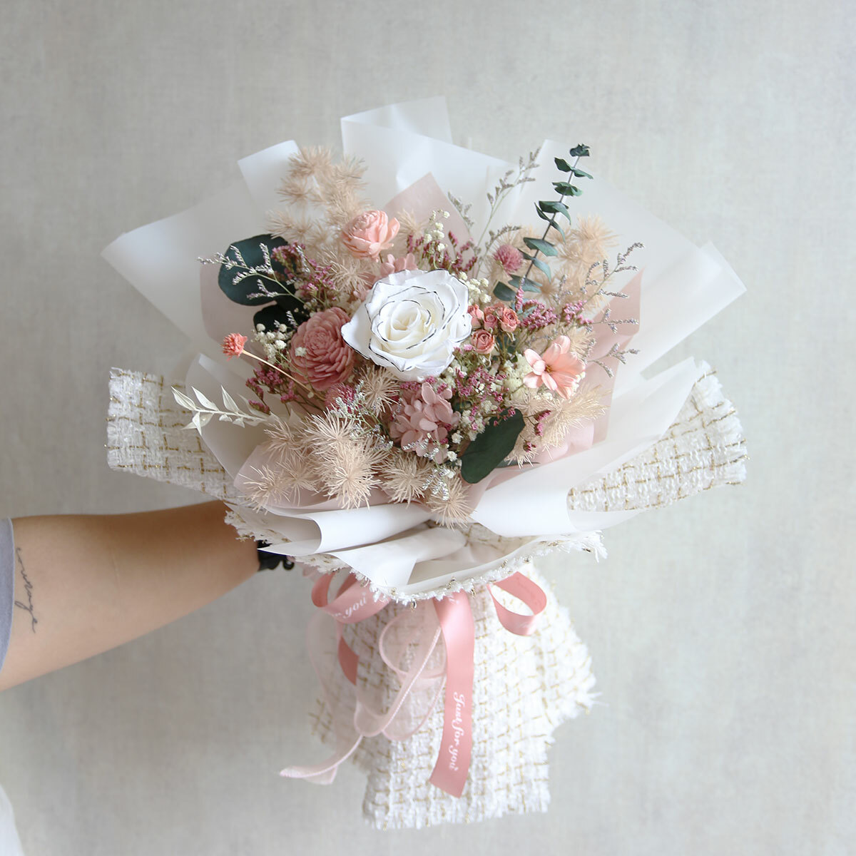 G88｜小香永生玫瑰花束