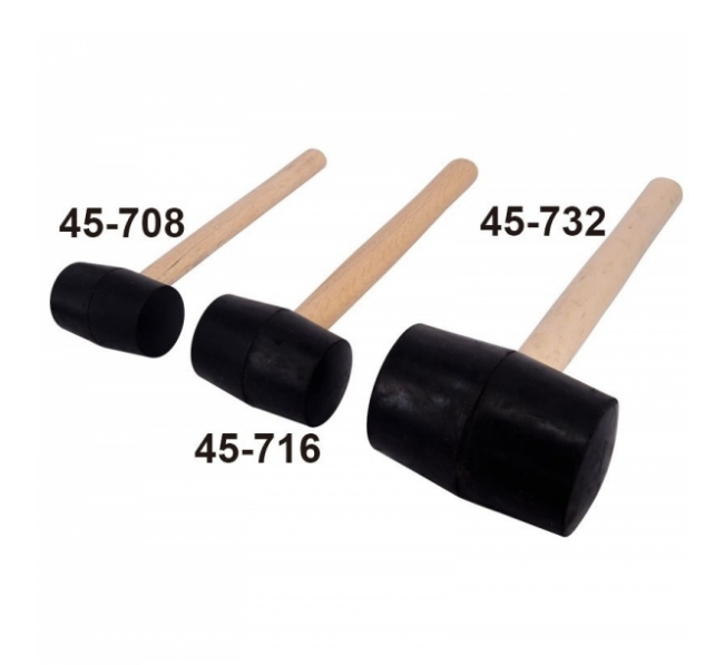 "SELLERY" 木柄橡膠錘