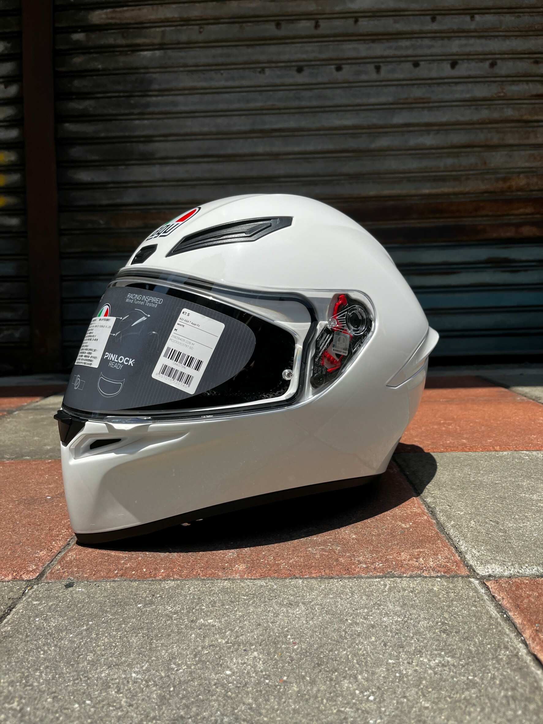 AGV K1 S 素色 白 全罩