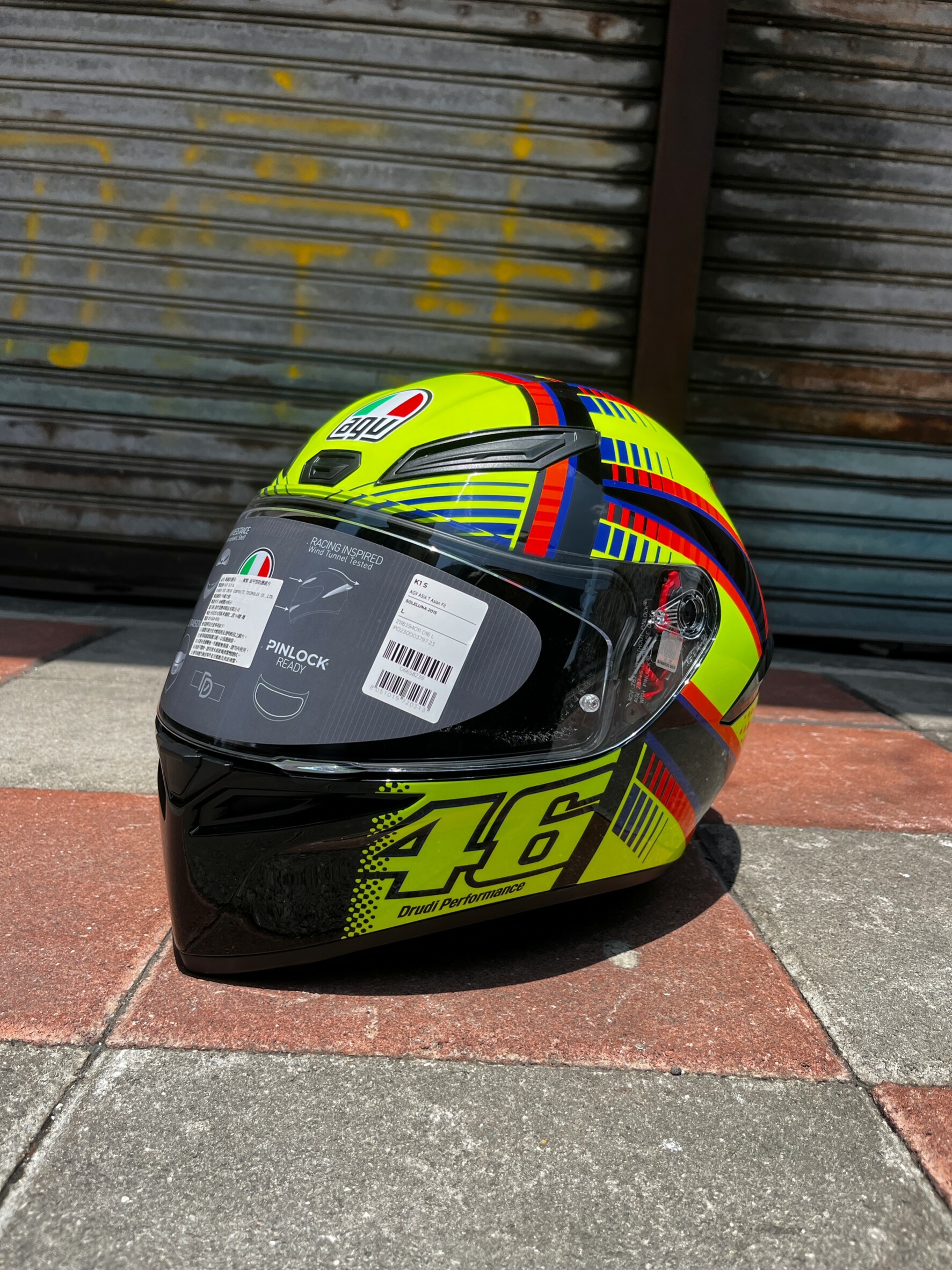 AGV K1 S 彩繪 SOLELUNA 2015 全罩