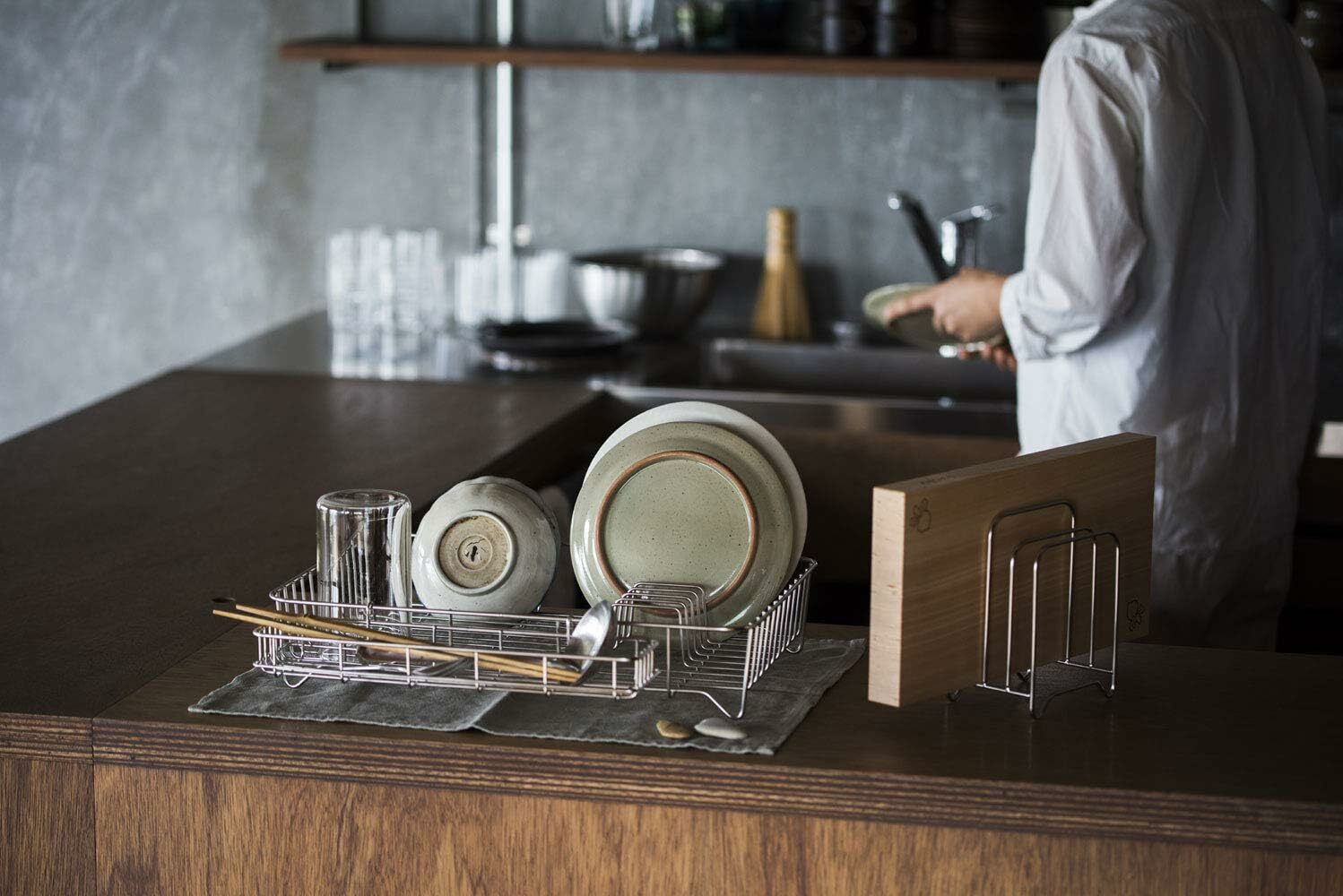 《大木製作所Outline》日本製304全不鏽鋼三層砧板架