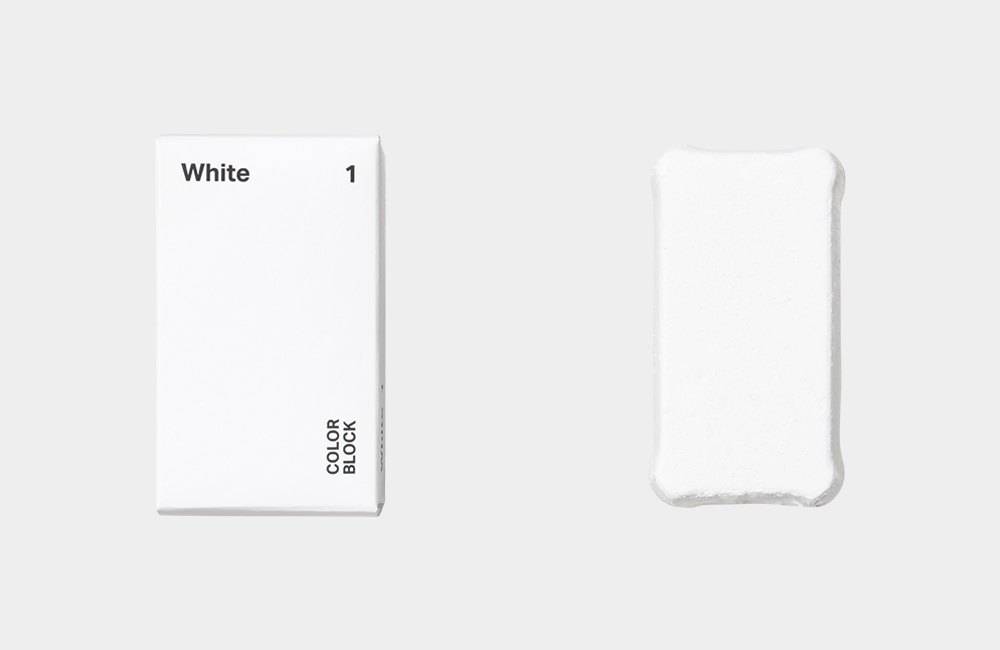 #1 White Color Block (CW)