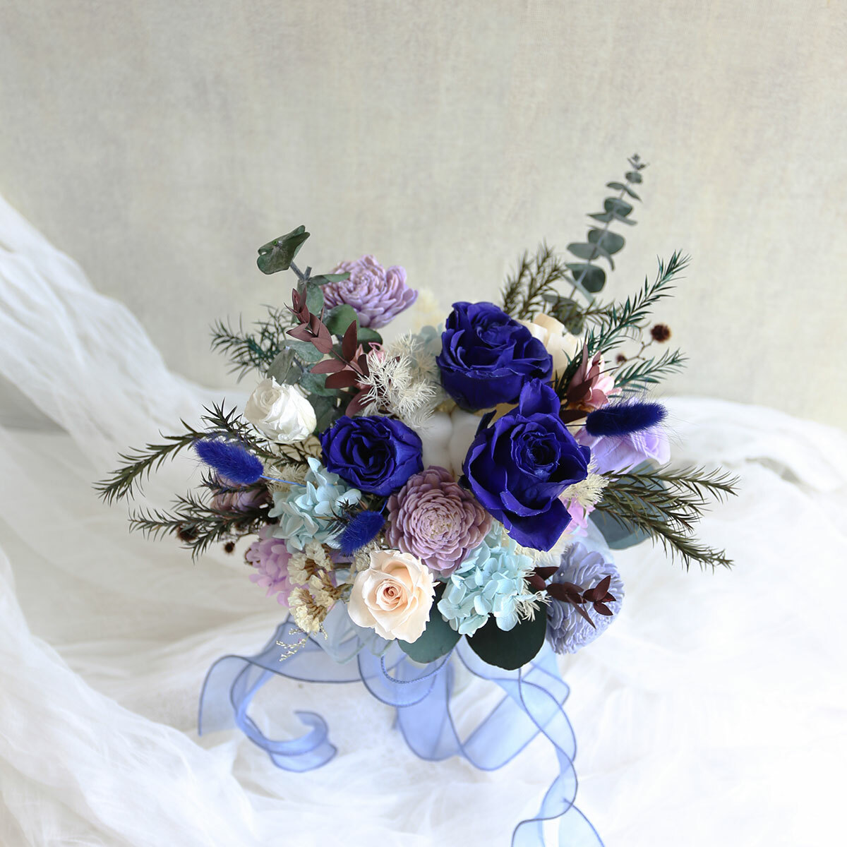 NO15｜藍紫色系捧花