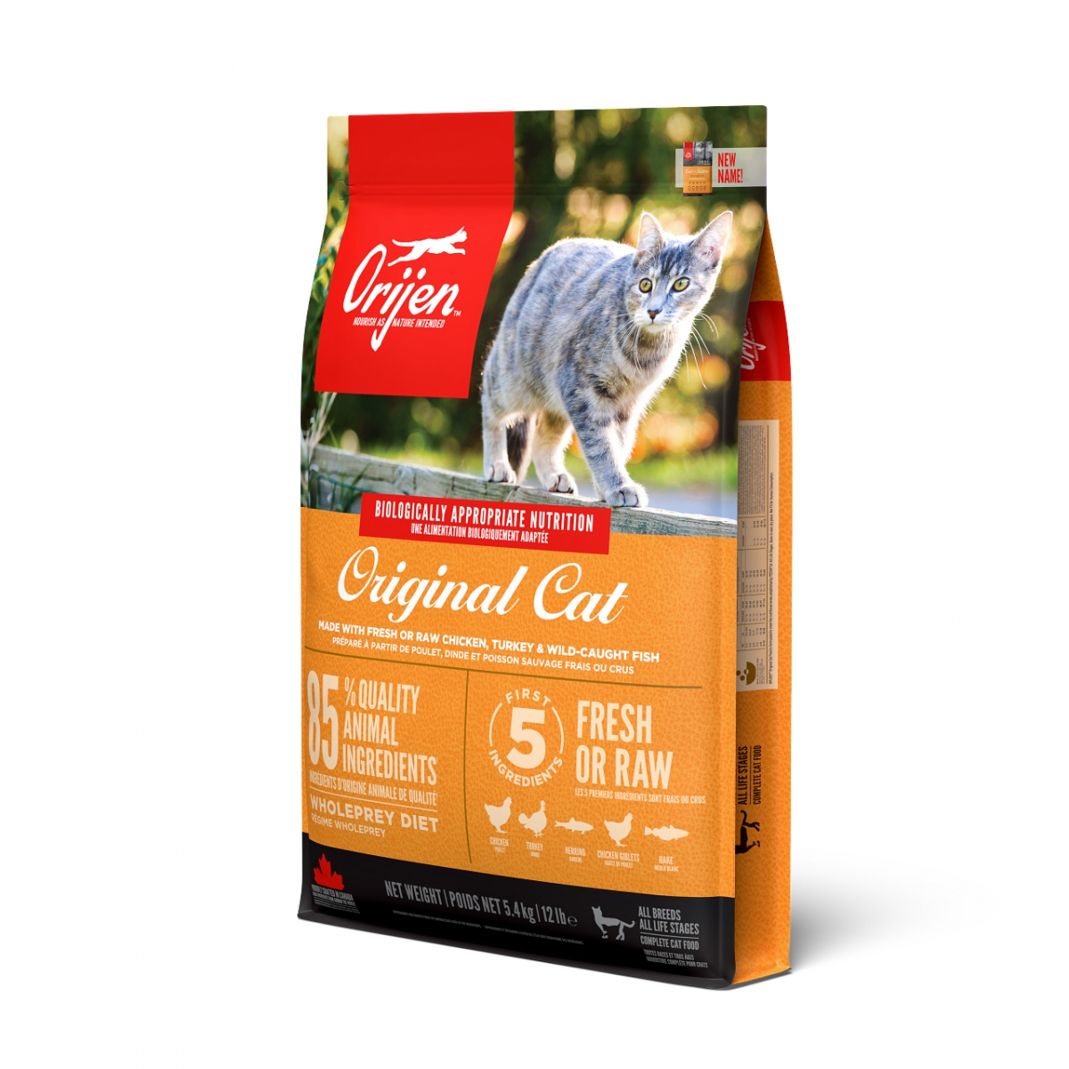 Orijen Cat & Kitten Dry Cat Food - Original Chicken Recipe．1.8kg/5.4kg/17kg