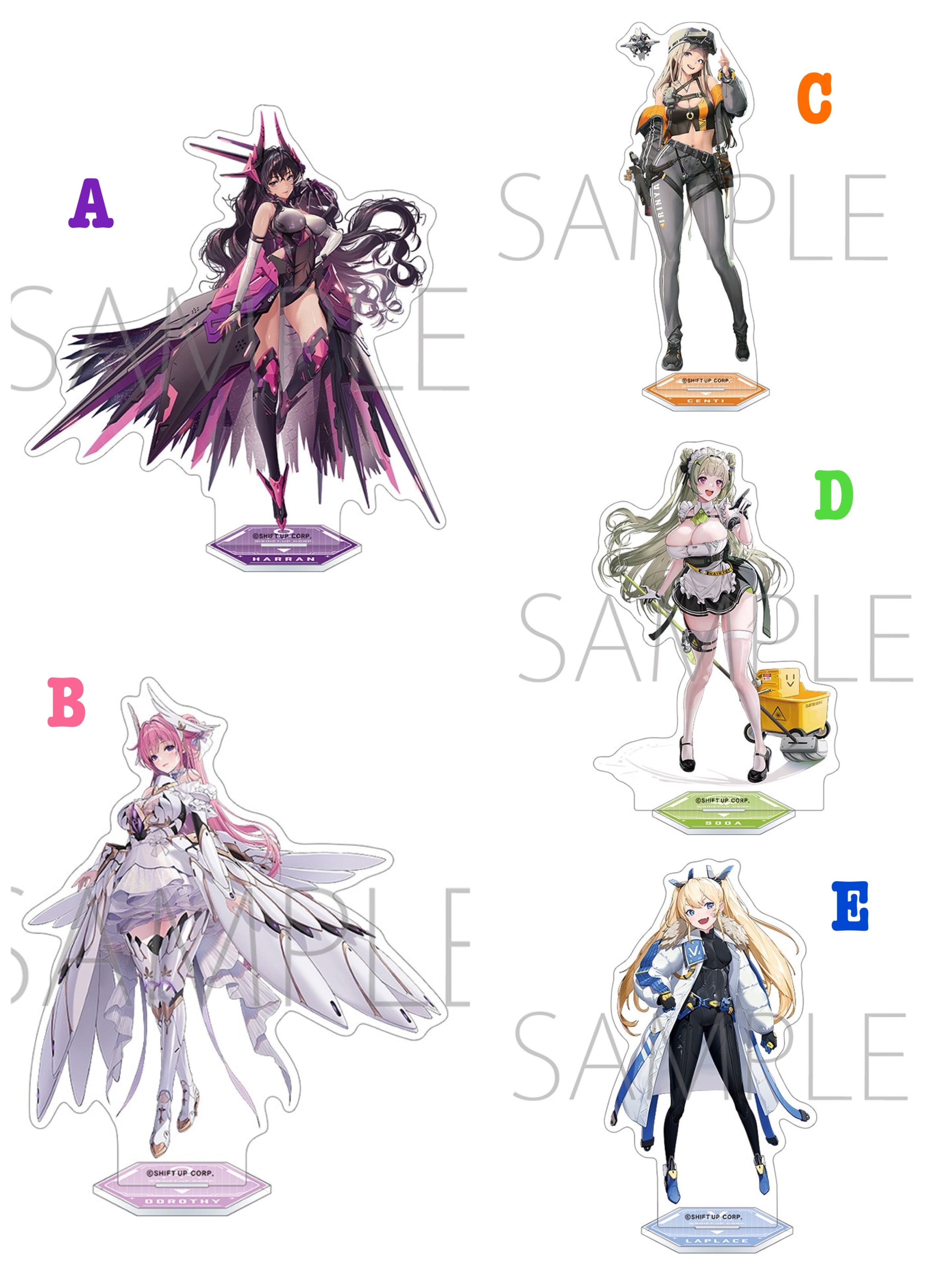 MOVIC 預訂2023/9月 勝利の女神 NIKKE 角色立牌