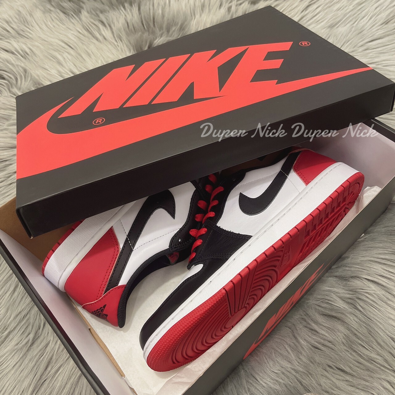 JORDAN 1 LOW OG B LACK TOE 黑頭 男