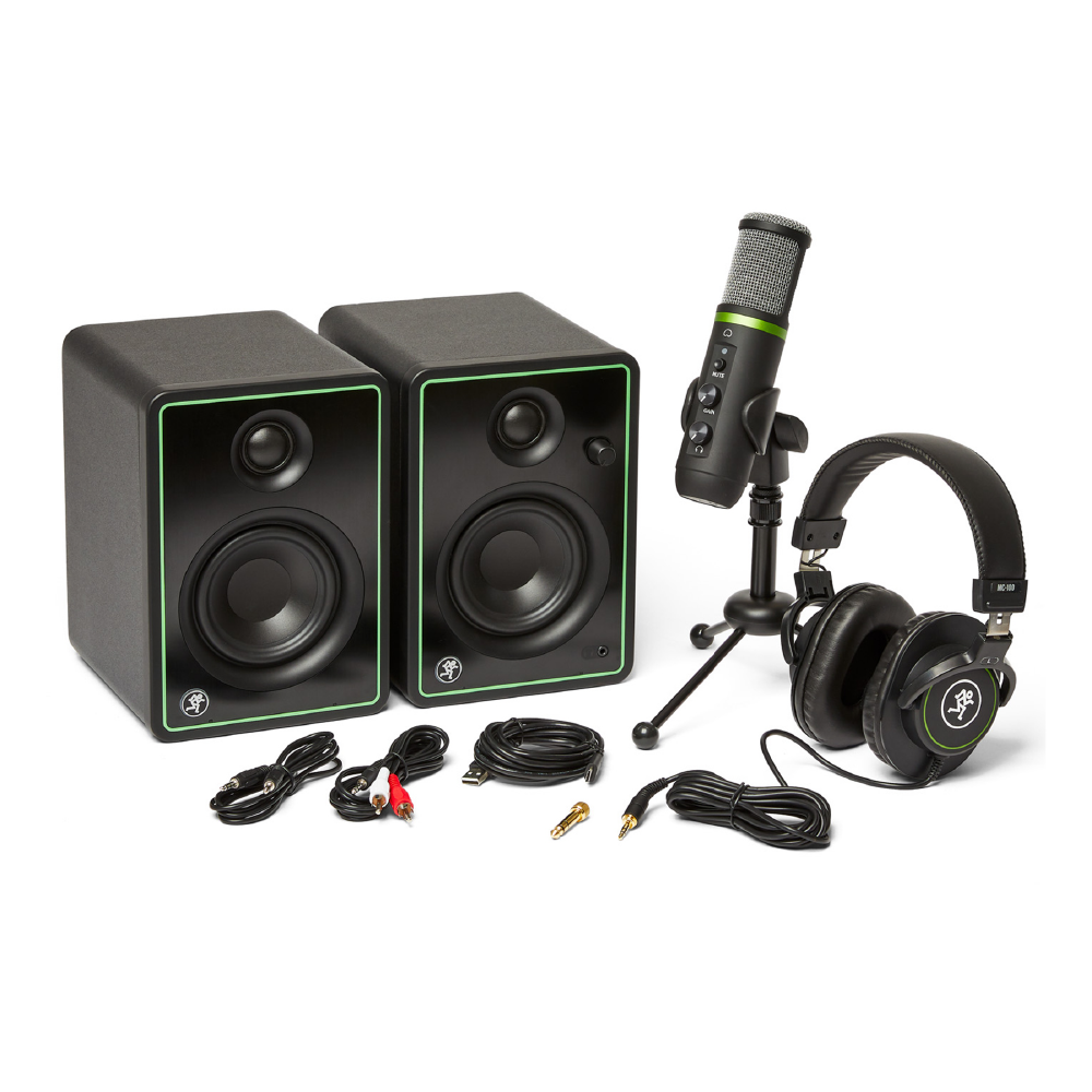 Mackie Mackie / CR3x creation Bundle 直播/錄音/視訊教學套裝組 — 三峽錄音 / 音響｜YA! 玩音樂