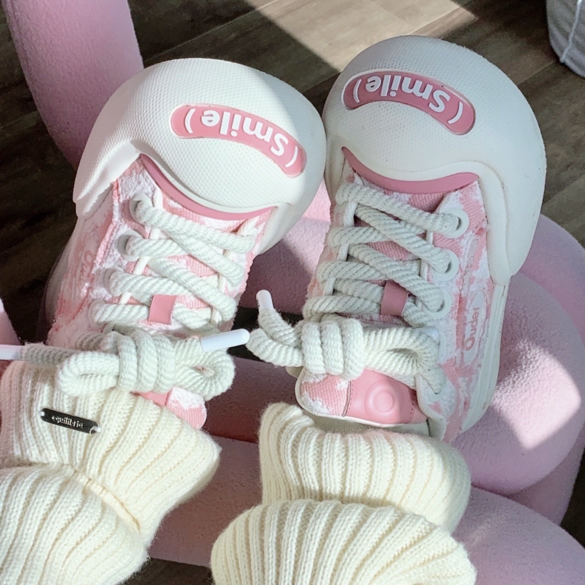 Ouder "Smiler" 開口笑 大頭鞋 雲朵系列 胖頭鞋 芭比粉霞/藍天白雲