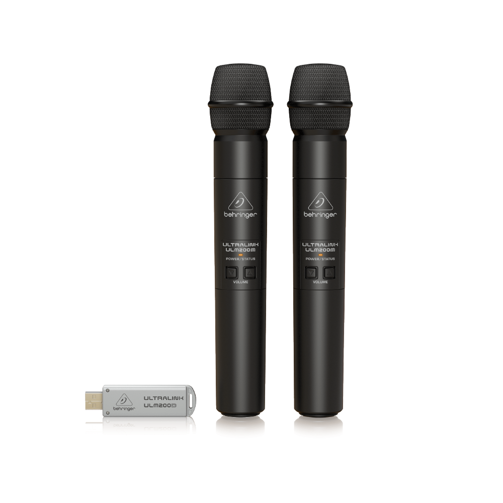 Behringer Behringer / B108D+ULM202USB 主動式PA喇叭+1對2無線Mic套組 第 4 張圖片｜三峽錄音 / 音響