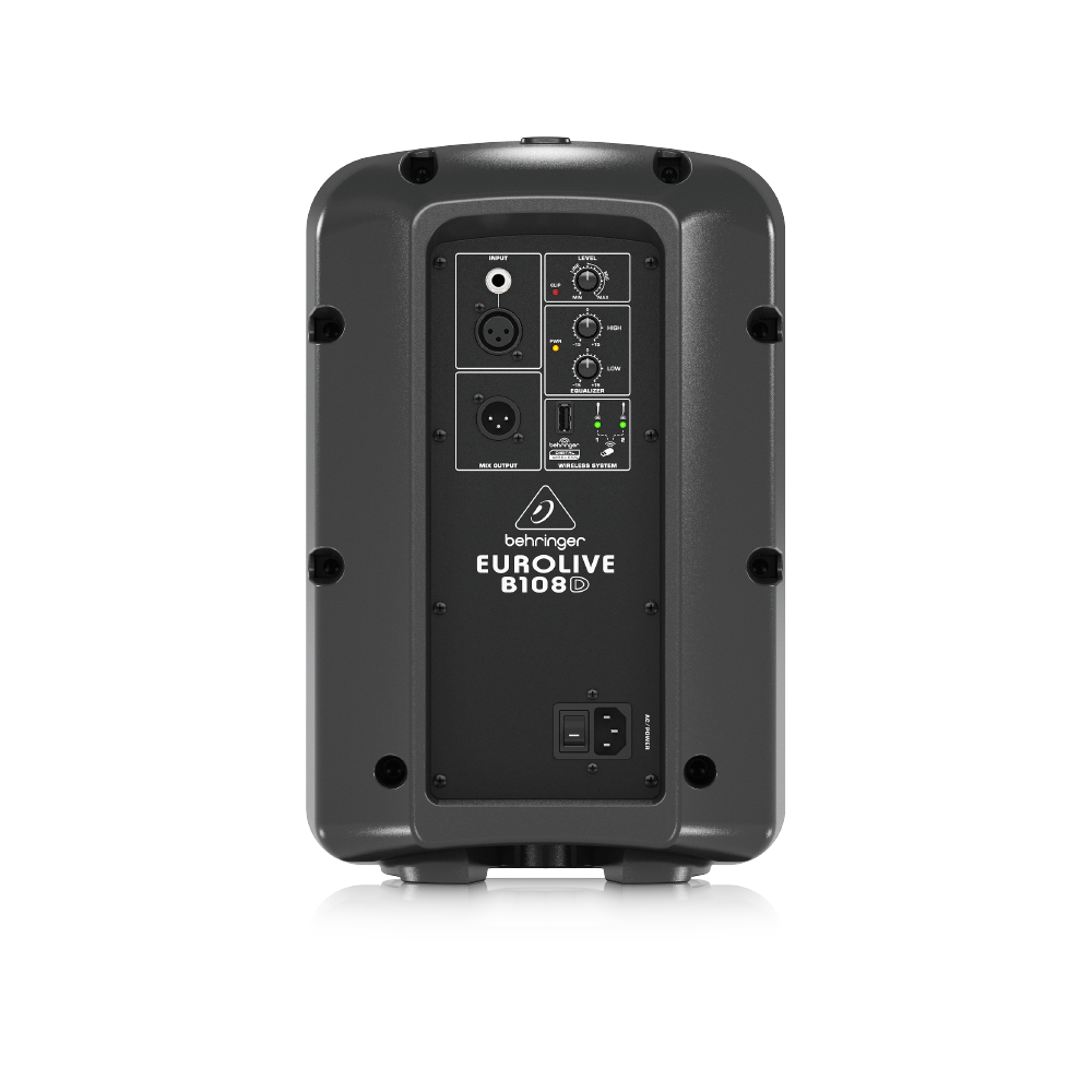 Behringer Behringer / B108D+ULM202USB 主動式PA喇叭+1對2無線Mic套組 第 3 張圖片｜三峽錄音 / 音響