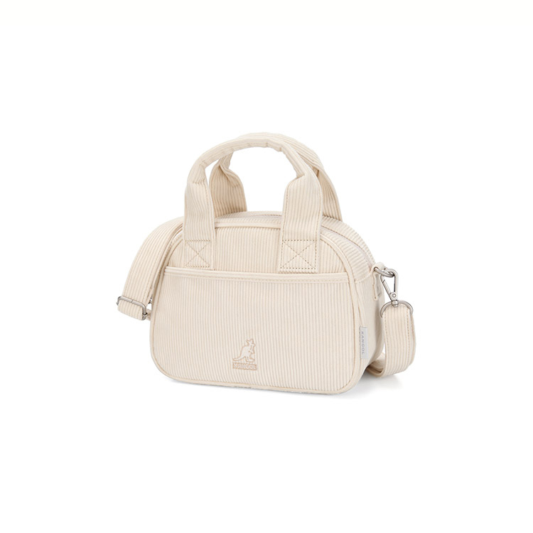 <韓國代購> KANGOL CORD VI TOTE BAG