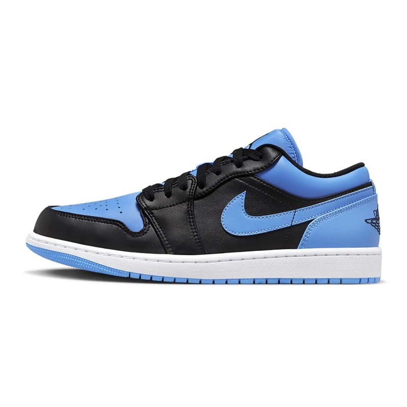Air Jordan 1 Low "University Blue" 黑藍 大學藍 男鞋 553558-041 [台灣現貨]