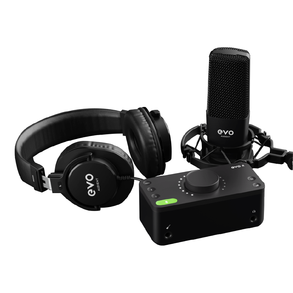 Audient Audient / EVO SRB 2in / 2out USB-C 錄音介面套組 台灣代理公司貨三年保固 — 三峽錄音 / 音響