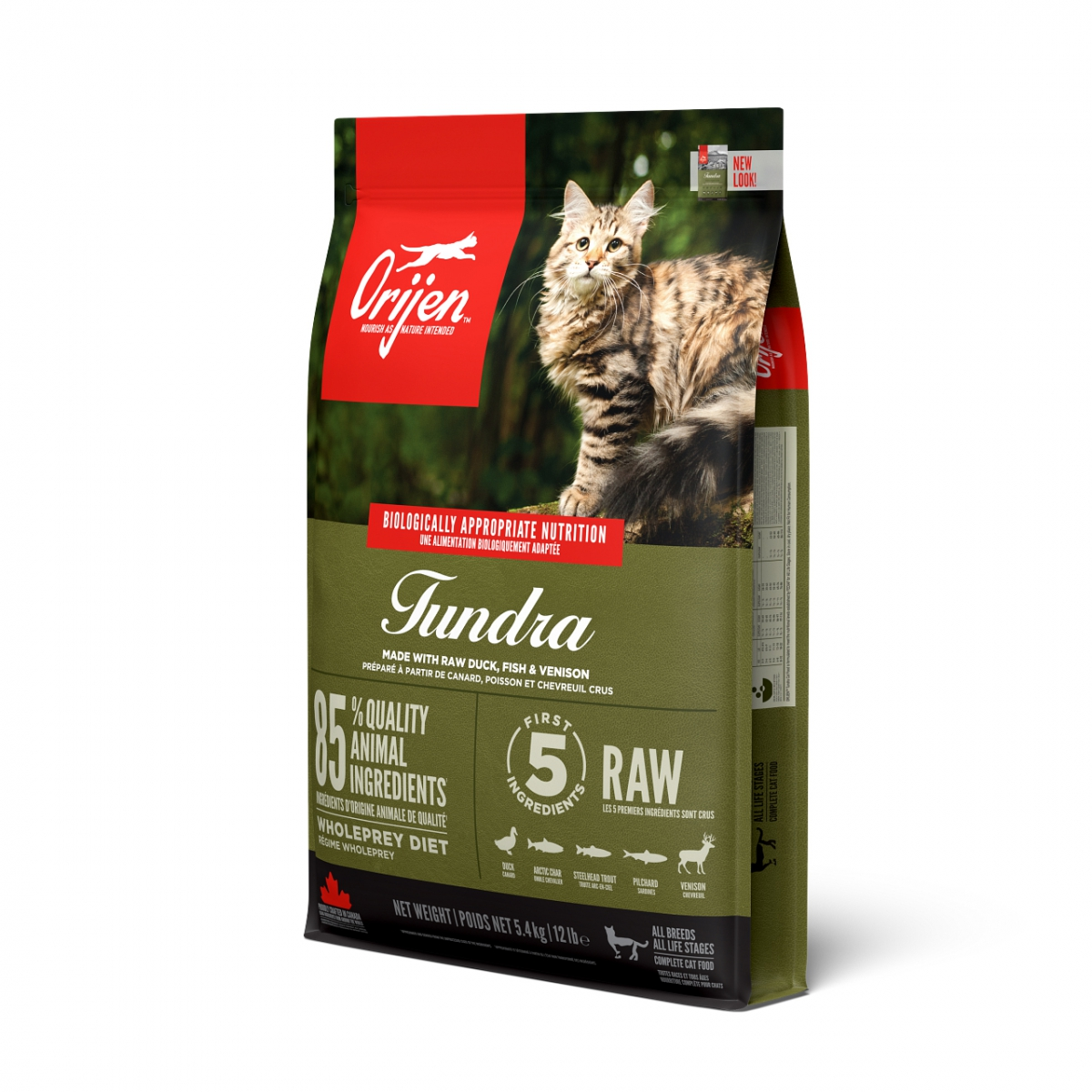 Orijen Dry Cat Food - Tundra Recipe．1.8kg/5.4kg