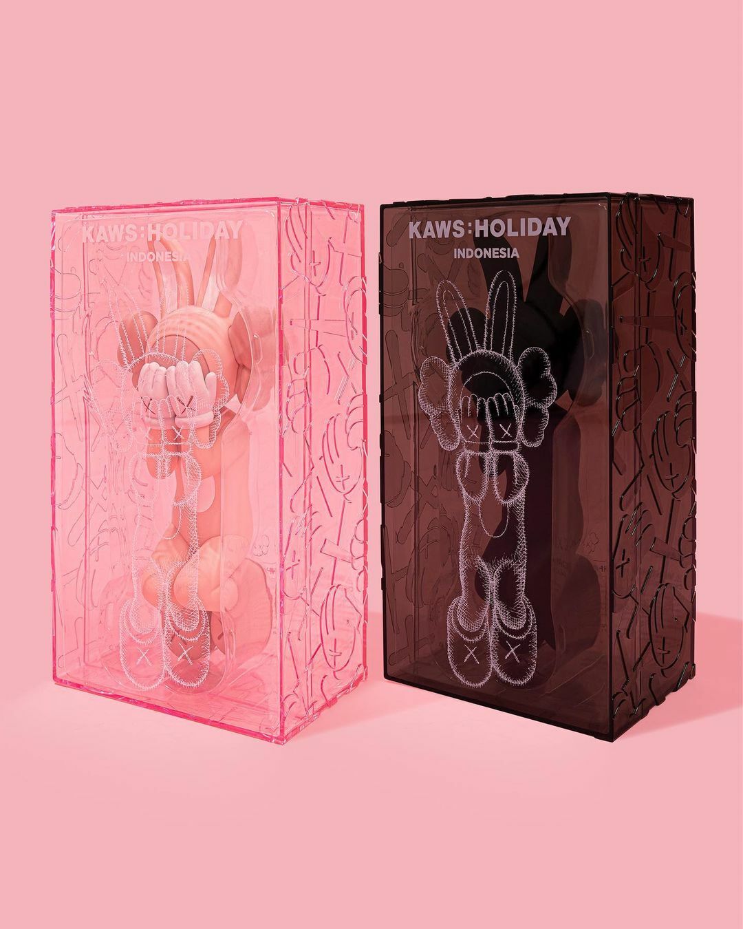 KAWS:HOLIDAY INDONESIA limited edition PINK/BLACK