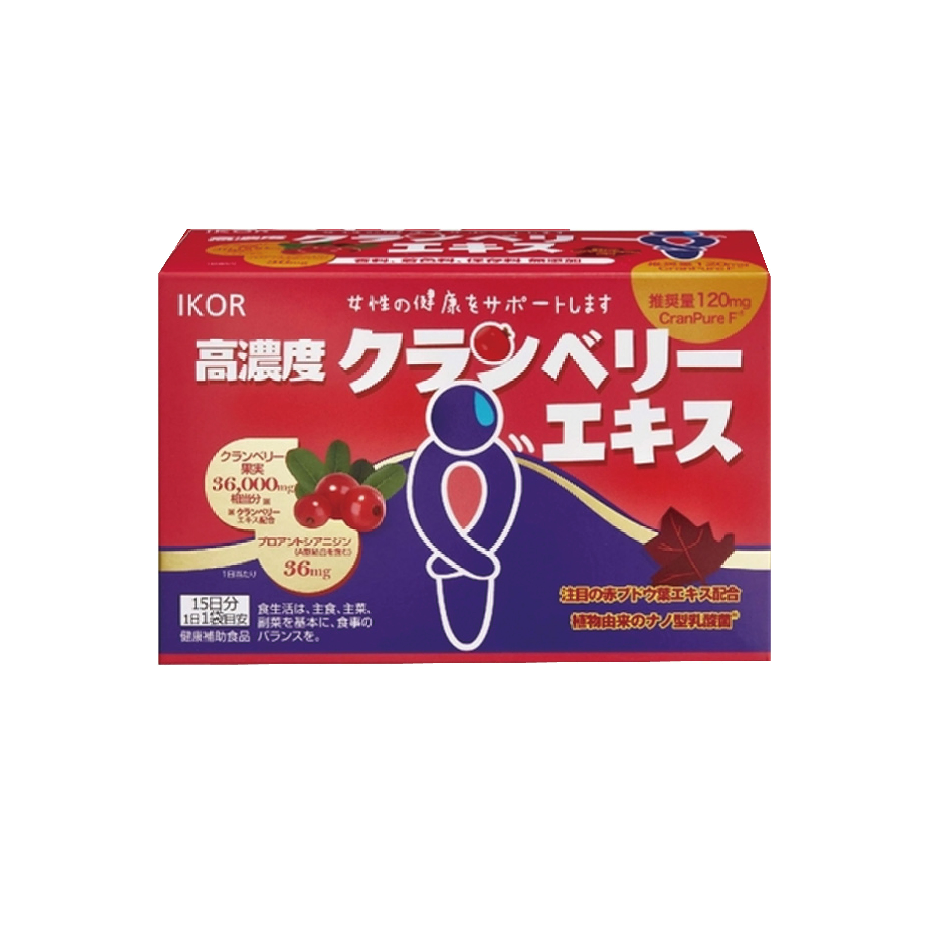 IKOR醫珂 私舒蔓蔓越莓15包/盒