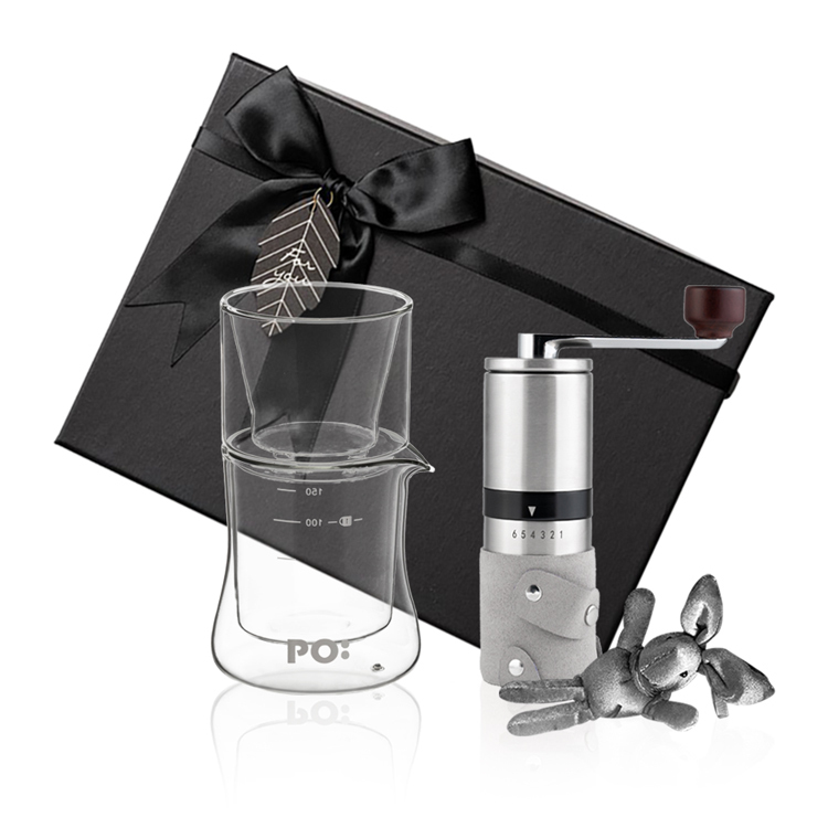 (預購4月底出貨)PO: 丹麥手沖咖啡二件禮盒組(咖啡磨2.0/濾杯組)