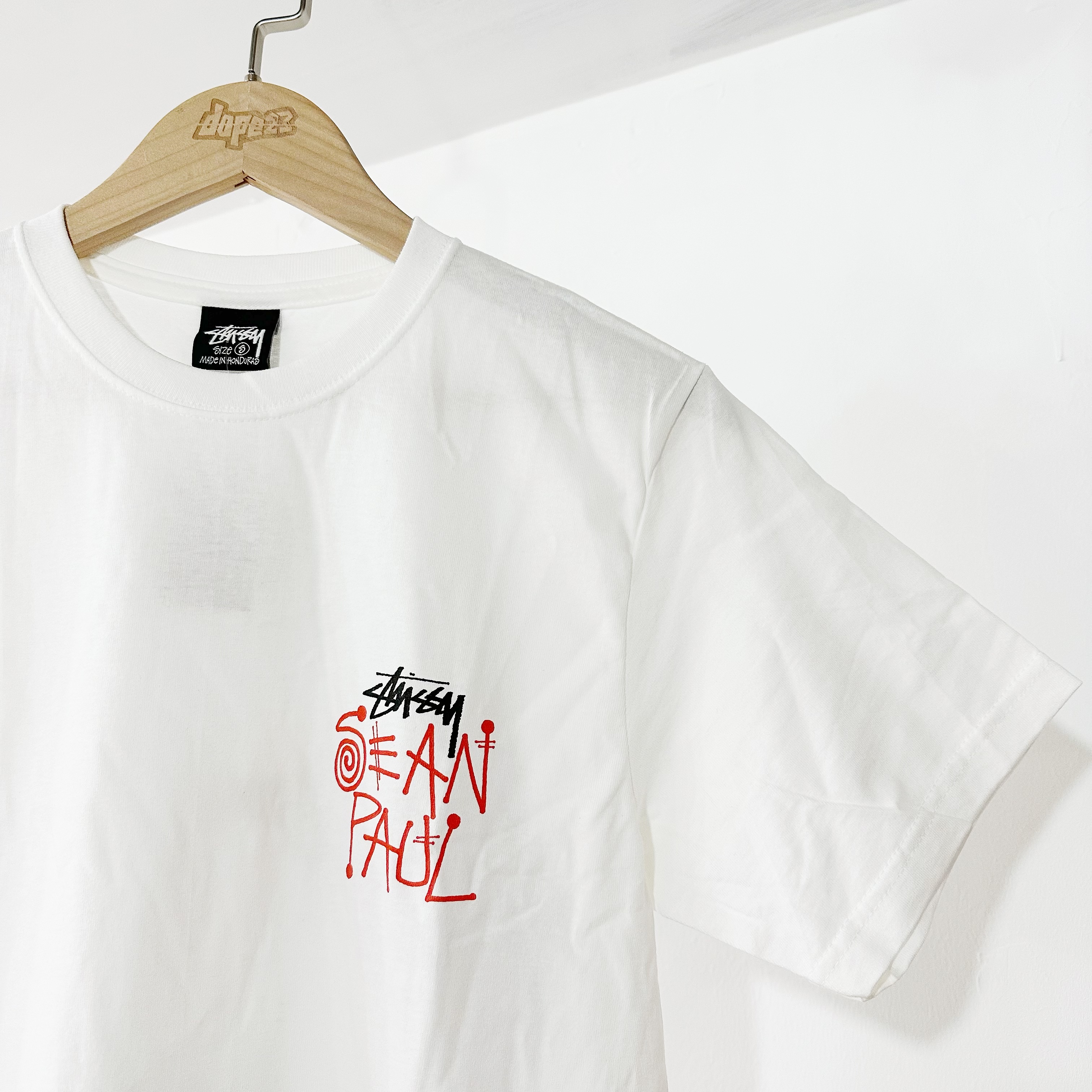 STÜSSY & SEAN PAUL TEE WHITE