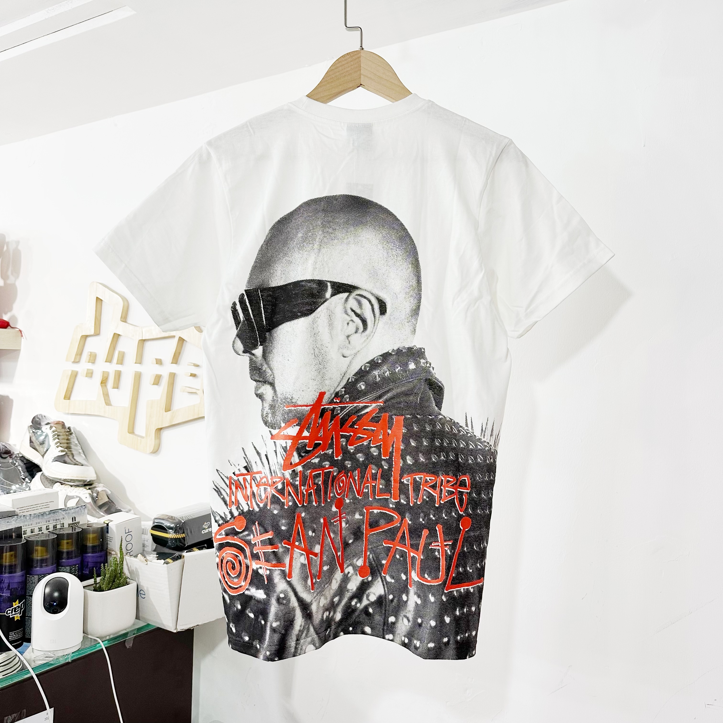 STÜSSY & SEAN PAUL TEE WHITE