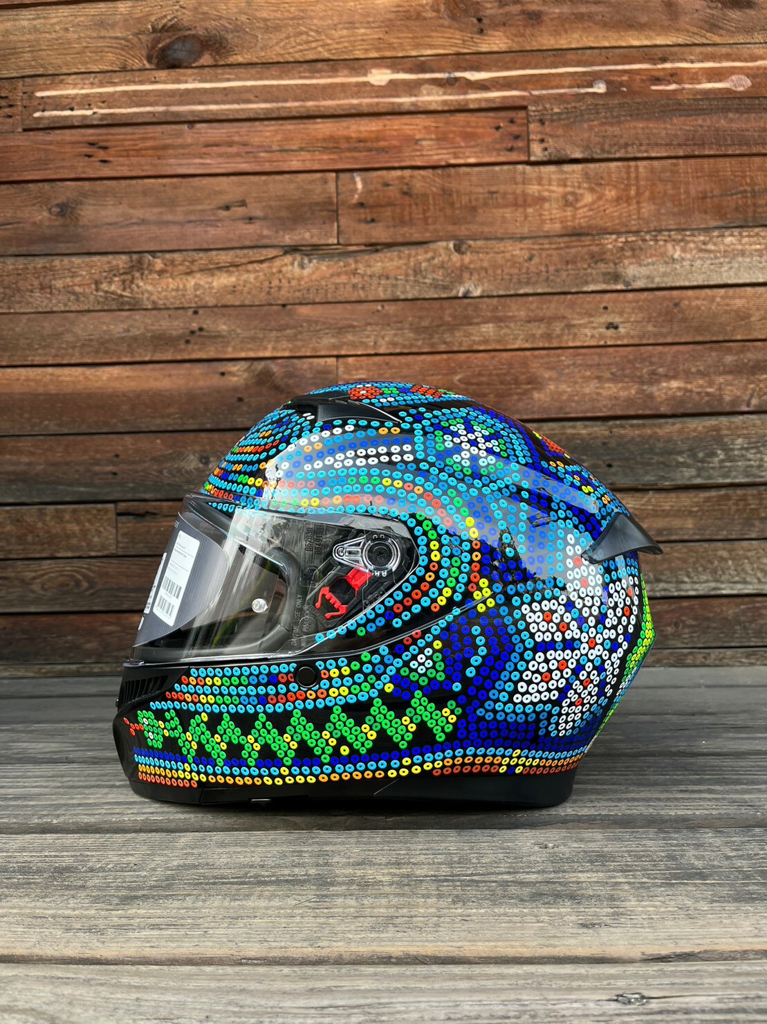 AGV K3 彩繪 ROSSI WINTER TEST 2018 全罩