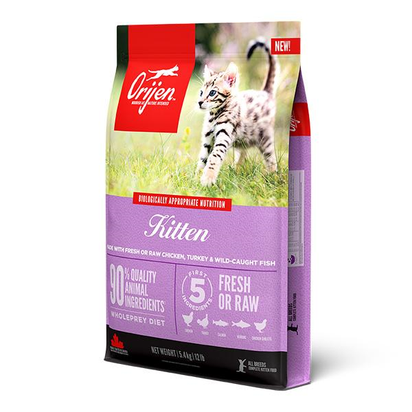 Orijen Dry Cat Food - Kitten Formula Recipe．1.8kg/5.4kg