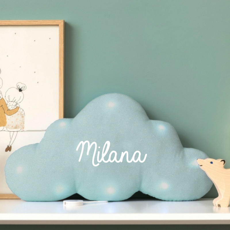 Oh La La 法式雲朵音樂夜燈-大夢想家(艾綠)