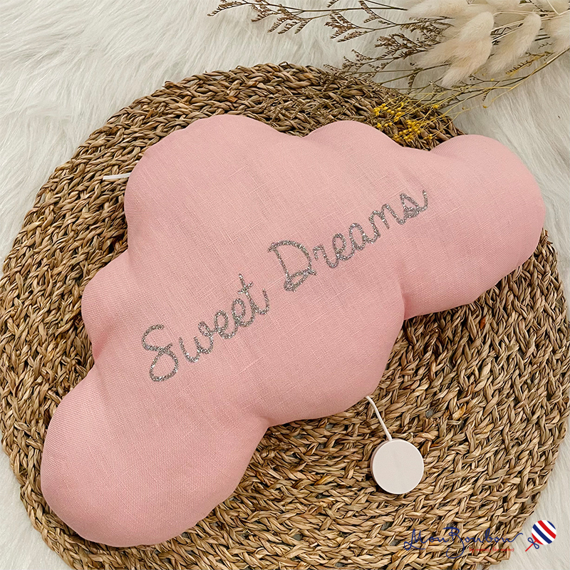 Oh La La 法式雲朵音樂夜燈-甜蜜美夢(玫粉)